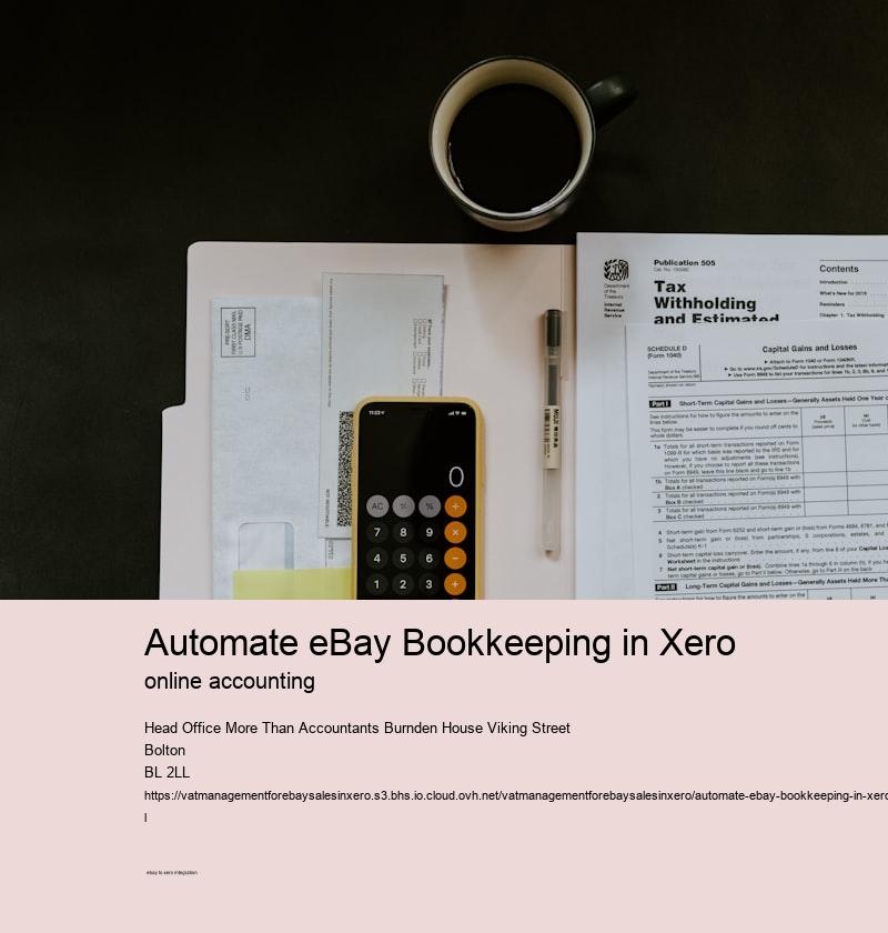 Automate eBay Bookkeeping in Xero