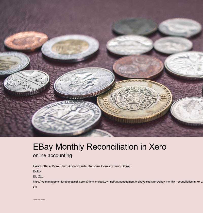 eBay Monthly Reconciliation in Xero