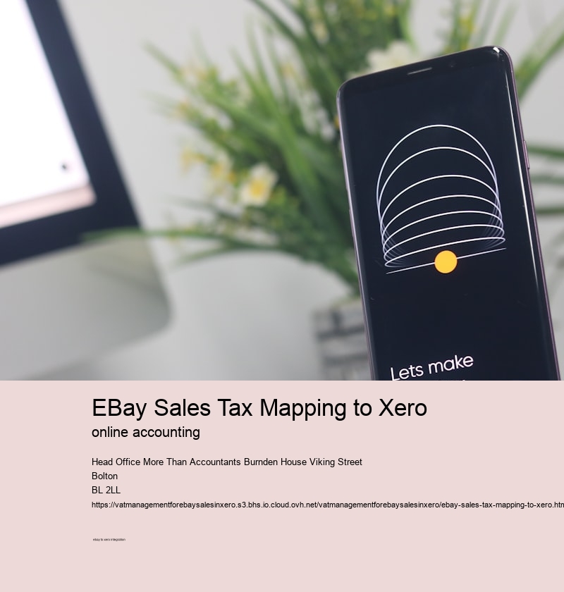 eBay Sales Tax Mapping to Xero