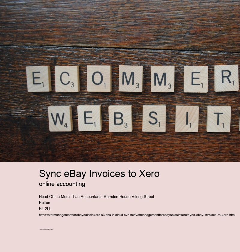 Sync eBay Invoices to Xero